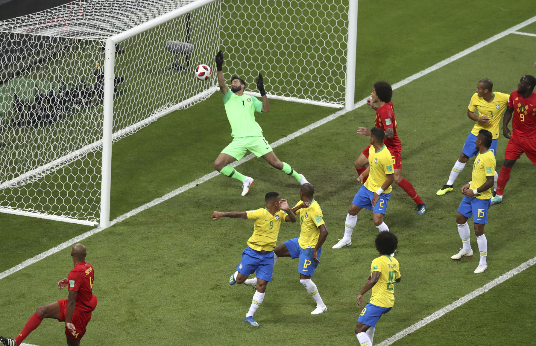 Brazil vs. Belgium